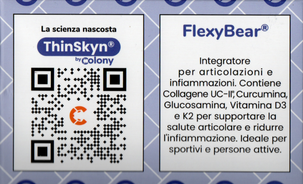 modalità di assunzione thinskyn flexybear oral strip