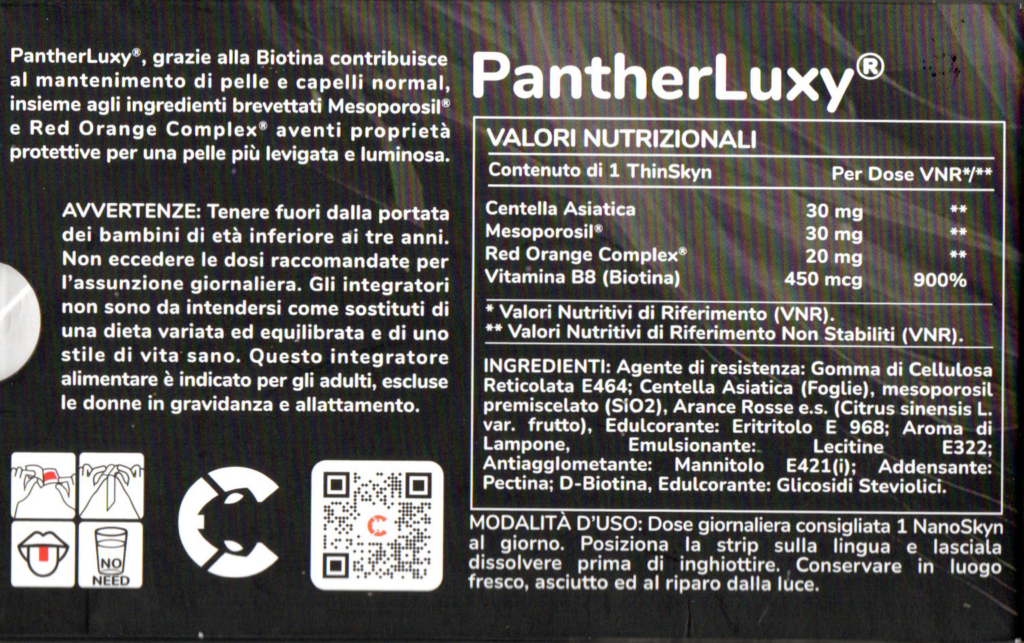 i nutrizionali pantherluxy thinskyn colony global